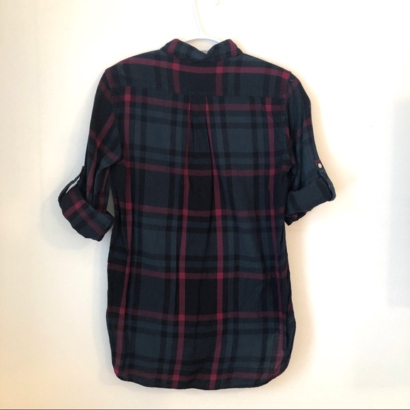 Gap plaid light weight cotton top - Picture 3 of 6